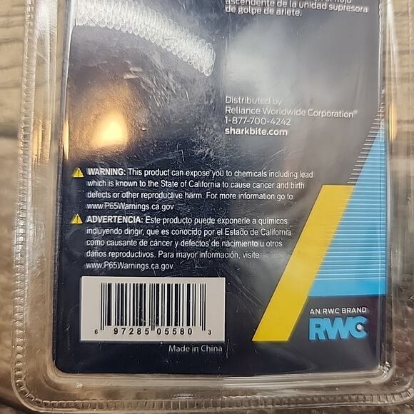 SharkBite Water Hammer Arrestor 1/2 in. MIP 2Pack [WALL 2] - Picture 8 of 9